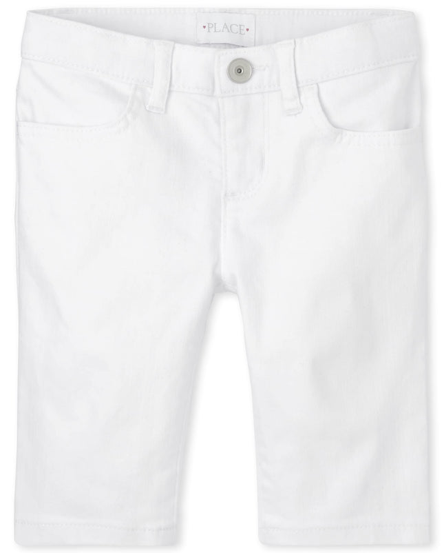 The Children's Place Girls' Denim Skimmer Shorts, 