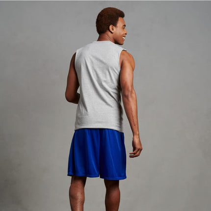 Russell Athletic Men's 9" Mesh Short, Royal, 3X-Large