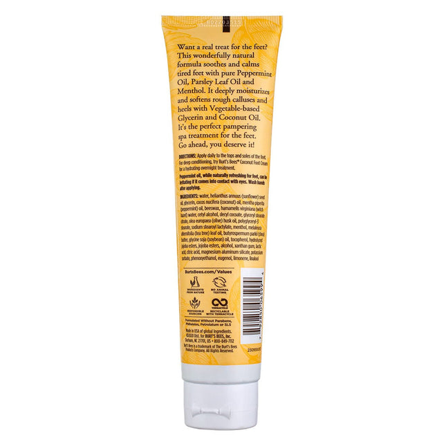 Burt's Bees Peppermint Foot Lotion, 3.38-Ounce Tubes [Health and Beauty]