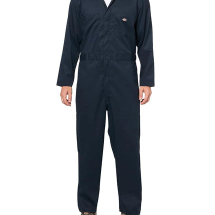Dickies Flex Long Sleeve Coveralls Long Sleeve Jumpsuit, Dark Navy, M Big Tall