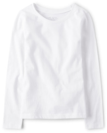 The Children's Place Girls' Basic Long Sleeve Laye