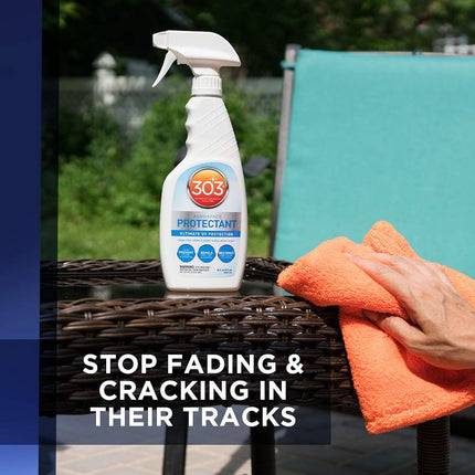 303 Products Aerospace Protectant - Provides Superior UV Protection, Helps Prevent Fading and Cracking, Repels Dust, Lint, and Staining, Restores Lost Color and Luster
