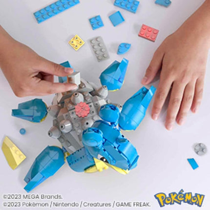 MEGA Pokémon Lapras: Mechanische, detailreiche Lapras-Figur Zum Zusammenbauen mit Einer Größe von Circa 18 cm