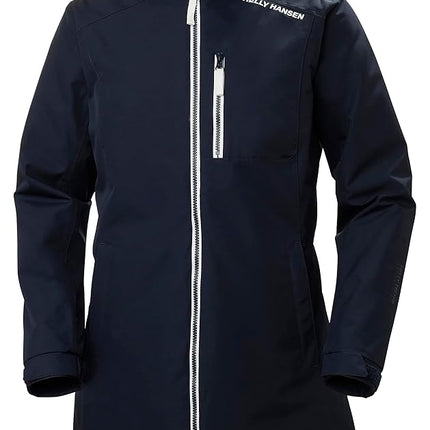 Helly Hansen Women's W Long Belfast Winter Jacket, Navy, S