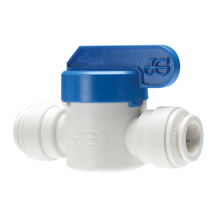 John Guest PPSV041212WP Plastic Push Shut Off Valv