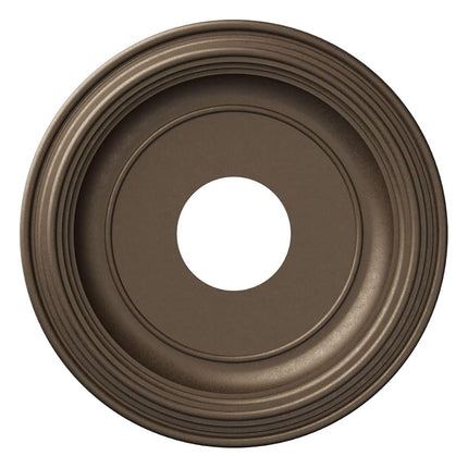 Ekena Millwork CMP13TRGLG - Traditional Thermoformed PVC Roof Medallion Fits Awnings up to 7.13" OD x 3 1/2" ID x 1 1/4" D