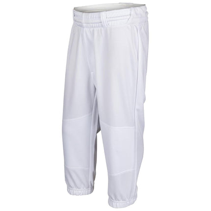Pantalon de baseball garçon CHAMPRO Cycle avec passants de ceinture blanc