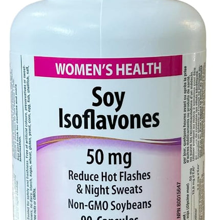 Webber Naturals Soy Isoflavones 50mg 90 Capsules