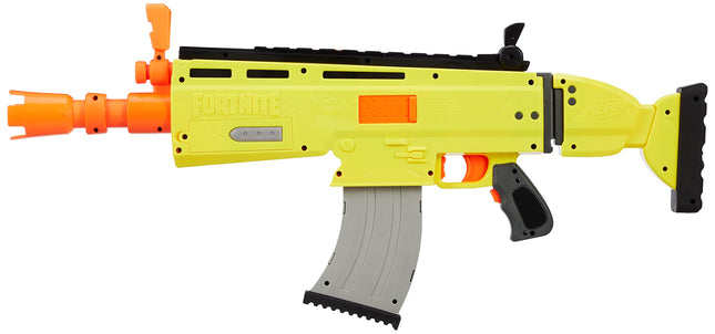 Pistola de juguete Nerf - Fortnite Legendary Scar - Niños 12+ - Unisex - Amarillo - Temática militar [31 de marzo de 2019] Hasbro