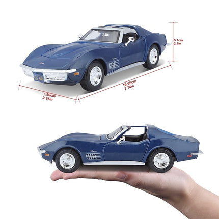 Maisto 1:24 SE 1970 Chevrolet Corvette - Blue