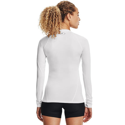 Under Armour Women's HeatGear Compression Long-Sleeve T-Shirt, White (100)/White, XL