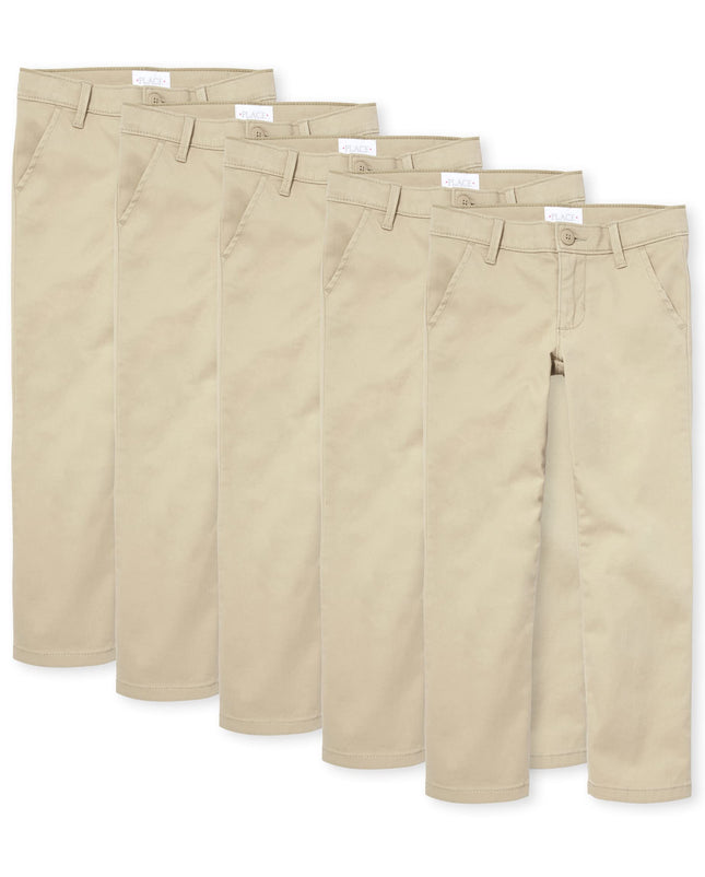 The Children's Place Girls' Skinny Chino Pants, Sa