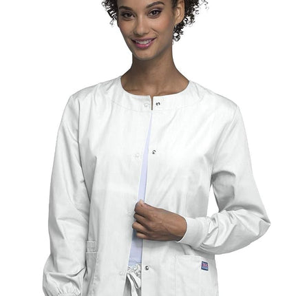 Cherokee Snap Front Workwear Originals Scrub Jacke