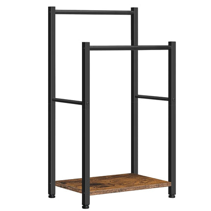 HOOBRO Freestanding Towel Rack, 2 Tier Blanket Lad