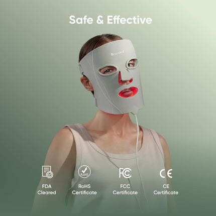 Nanoleaf Red Light Therapy LED Face Mask, At-Home Skincare Device