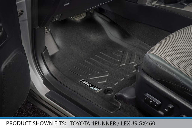 MAXLINER Floor Mats and Cargo Liner Set Black for 2013-2020 Toyota 4Runner 5 Passenger Model without Sliding Rear Tray