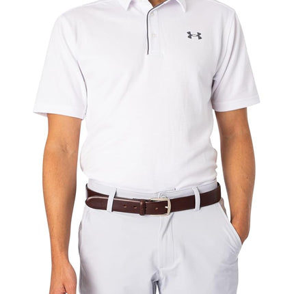 Under Armour Men Tech, Lightweight and Breathable Polo T Shirt for Men, Comfortable Short Sleeve Polo Shirt