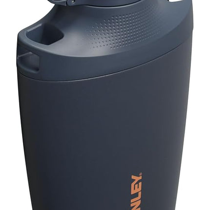 Stanley Cross Bottle | 23 oz Travel Bottle with Jacquard Strap | Leakproof Tritan Lid with Removable Straw | Insulated Stainless Steel Canteen | BPA-Free | Twilight VRT