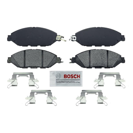 Bosch Blue BE1649H Ceramic Disc Brake Pad Set with Hardware - Front