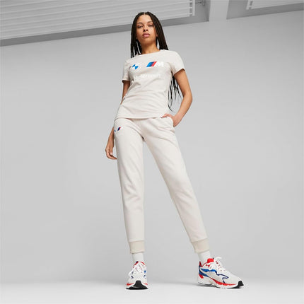 PUMA Women's Standard BMW M Motorsport Essentials Sweat Pants Stone Gray