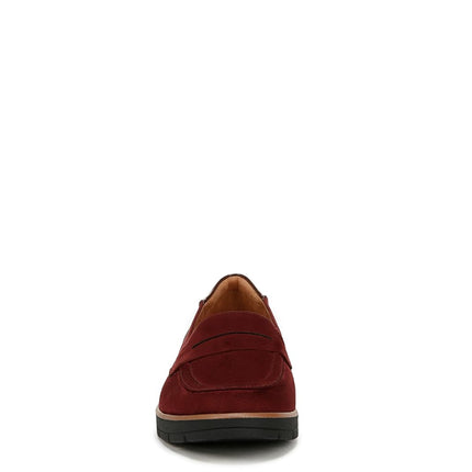 Dr. Scholl's Shoes Women's Nice Day Loafer, Cali Wine Microfiber, 8 UK