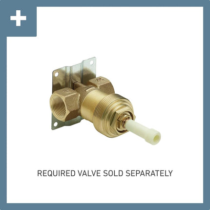 Moen TS52104BG Weymouth Embellecedor de válvula de control de volumen, oro cepillado