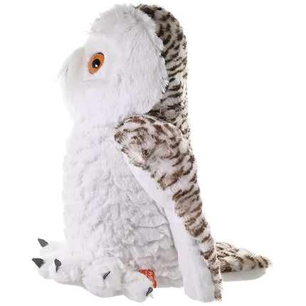 Wild Republic Cuddlekins Snowy Owl, Stuffed Animal, Plush Toy, Gifts for Kids, 12"
