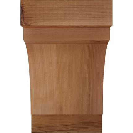 Ekena Millwork BRC06X10X10MRC00RWR Merced Rough Sawn Brace, 6" Width x 10" Depth x 10" Height, Western Red Cedar