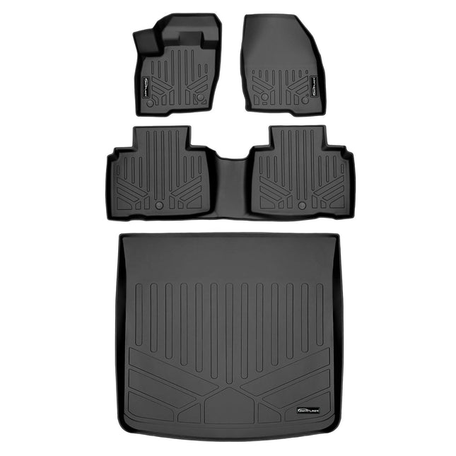 MAXLINER Custom Fit Floor Mats 2 Rows and Cargo Li