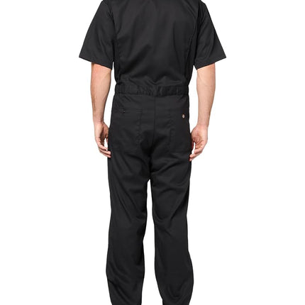 Dickies FLEX Short Sleeve Coveralls, BLACK, M TL