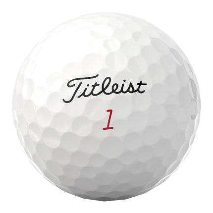 Titleist Pro V1x Golf Ball, Pack of 12, White (Std Play Number #1-4)