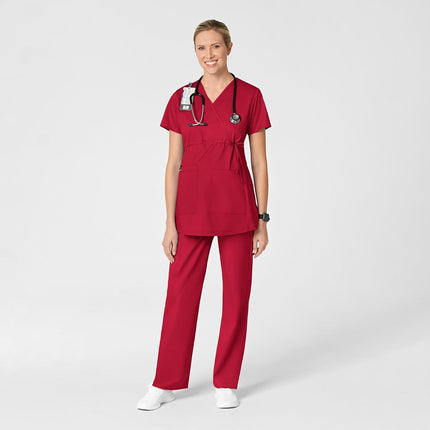WONDERWINK Women's Wonderwork Maternity Pant, Red, Small