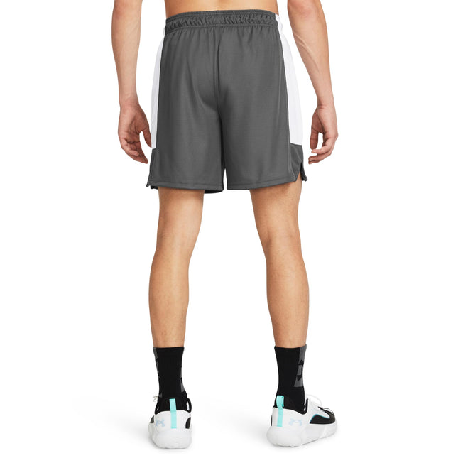 Short Under Armour Homme Launch Run 7 pouces, Castlerock / Castlerock / Reflective, 3XL UK