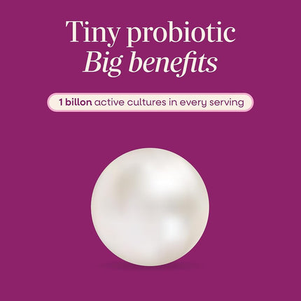 Nature’s Way Probiotic Pearls Women’s Probiotic Supplement, Vaginal & Digestive Health*, 1 Billion Cultures, No Refrigeration Required, 90 Softgels
