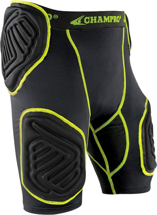 CHAMPRO Men's Bull Rush 5-Pad Integrated Football 