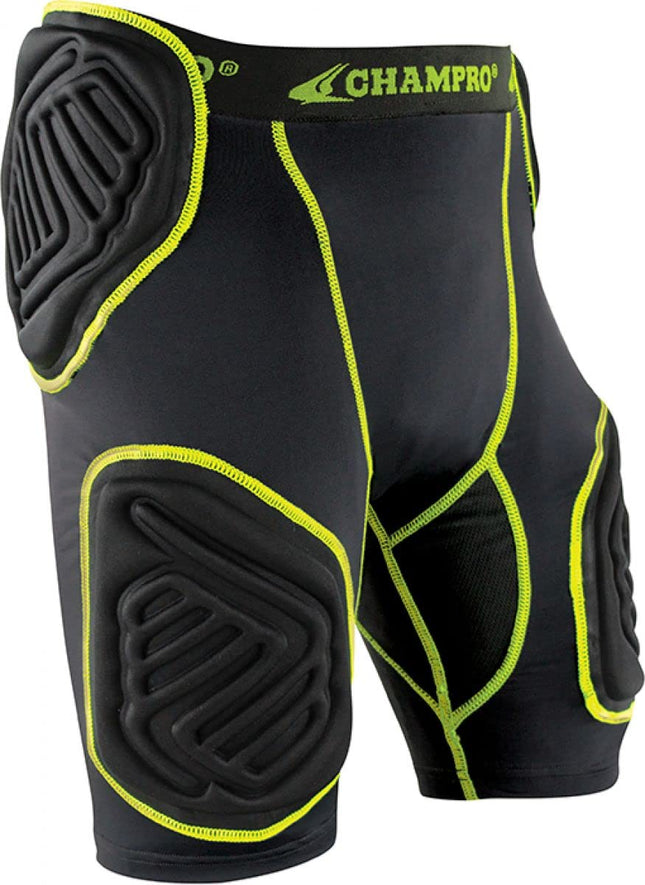 CHAMPRO Men's Bull Rush 5-Pad Integrated Football 