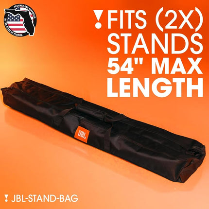 Bolsa para soporte de altavoz JBL para trípode ligero/altavoz, 54" de longitud máxima (JBL-STAND-BAG)
