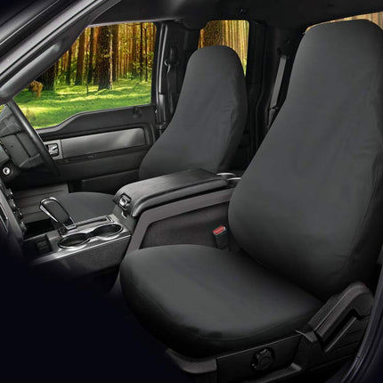 Dickies 3003324LD Heavy Duty Water-Resistant Trader Seat Cover, Black