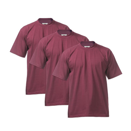 Pro Club Men's 3-Pack Heavyweight Cotton Short Sle