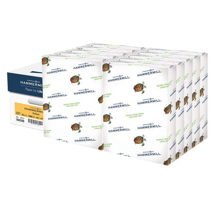 Hammermill Paper, Colors Goldenrod, 24lb, 8.5 x 11