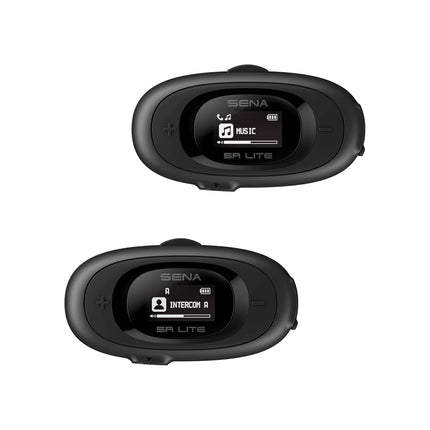 Sena 5R LITE Intercomunicador Bluetooth HD de Dos Vías para Motocicleta, Paquete Dual