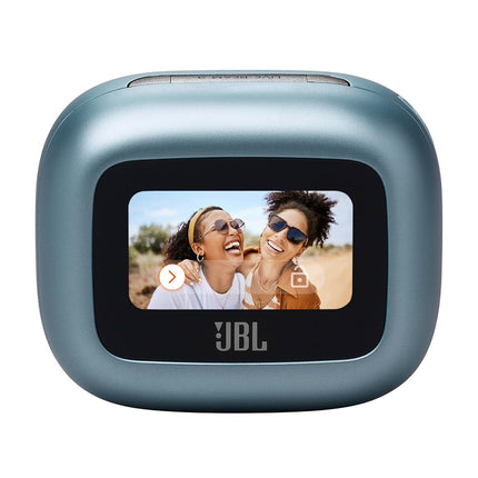 JBL Live Beam 3 - True Wireless Noise-Canceling Closed-Ear Earbuds, 48Hr Playback, Wireless Charging, 6 Mics for Calls, Multi-Connect, IP55 Dust- and Water-Resistant (Blue)