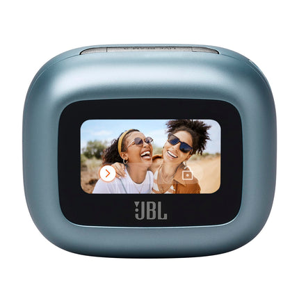 JBL Live Beam 3 - True Wireless Noise-Canceling Closed-Ear Earbuds, 48Hr Playback, Wireless Charging, 6 Mics for Calls, Multi-Connect, IP55 Dust- and Water-Resistant (Blue)