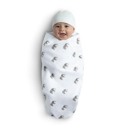 Delta Children 100% Cotton Flannel Baby Receiving Blankets for Girls and Boys – 30x30 Inches (Pack of 2), Safari Friends