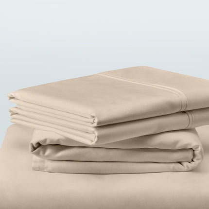 TEMPUR Classic Cotton Sheet Set Sandstone - Queen