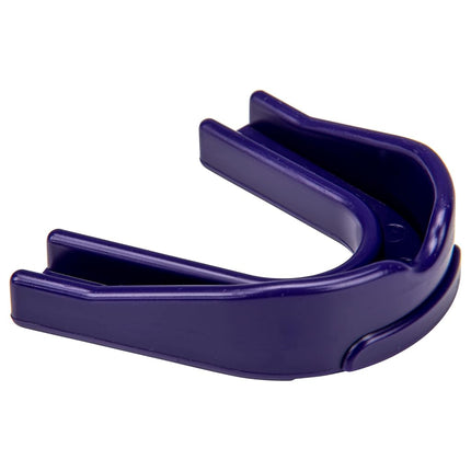 Protectores bucales CHAMPRO "hervir y morder" sin tirantes - Paquete de 50, Adulto, Morado