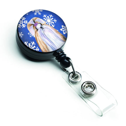 Caroline's Treasures Shih Tzu Winter Snowflakes Ho