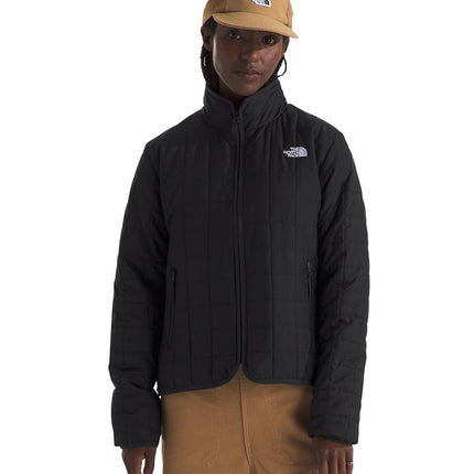The North Face Doudoune Femme Junction (Tailles Standard et Grandes Tailles) | Manteau d'Hiver avec Finition Déperlante et Poches Main Zippées Sécurisées, TNF Black, XX-Large