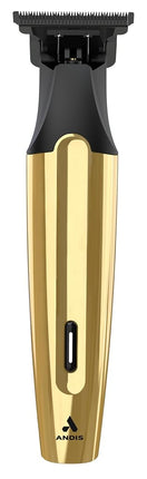 Andis 562442 Insight Slim Cordless High Powered Rotary Motor Hair Trimmer, 9-Piece Kit, Stainless-Steel T-Blade, Lithium-Ion Battery, Travel Lock, Gold