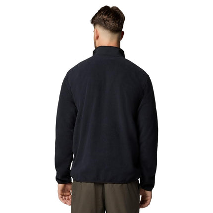 Columbia Men's Sequoia Grove Half Zip Fleece, Fleece Pull Over, Black, Medium